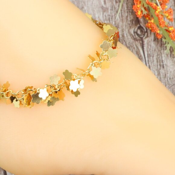 Dainty Anklet for Women – Elegant Everyday Jewelry & Perfect Gift | MLCRC1850 - Picture 5 of 10